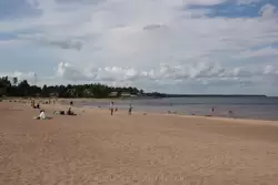 Пляж Дюны у станции «Курорт»