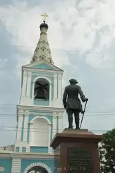 Сампсониевский собор и памятник Петру Великому