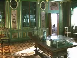 Зелёный кабинет в Летнем дворце Петра I