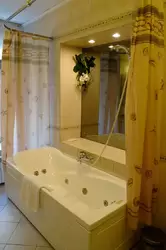 Ванная комната в номере люкс