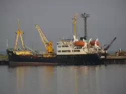 Средний морской сухогрузный транспорт Балтийского флота «Иргиз», проект 572