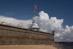 Нарышкин бастион Петропавловской крепости в Санкт-Петербурге
