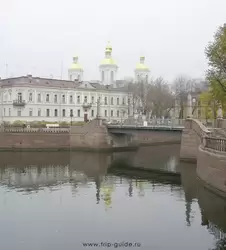 Канал Грибоедова, Красногвардейский мост и Никольский собор