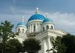 Фото купола Измайловского собора в Санкт-Петербурге