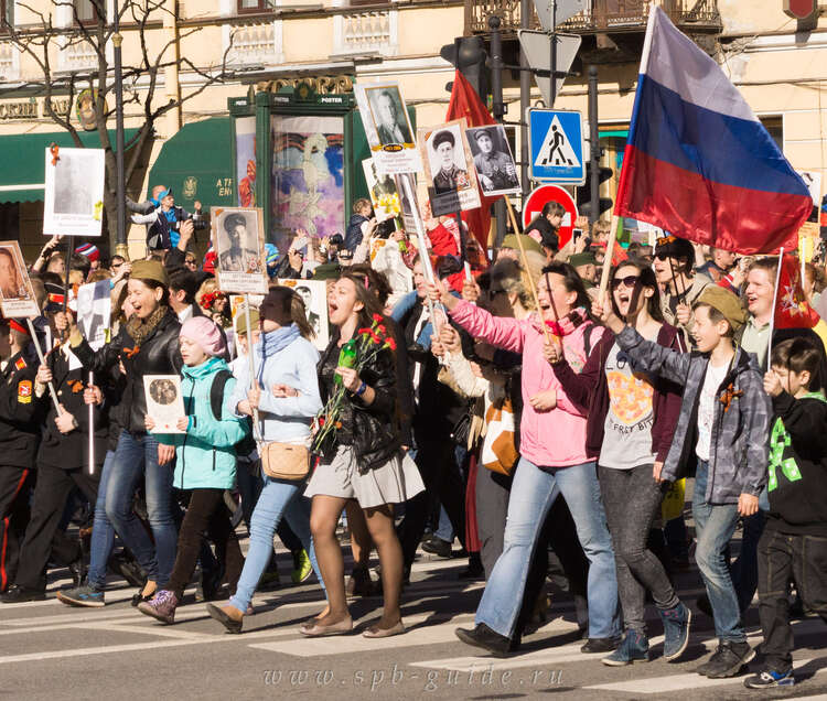 План празднования 9 мая в санкт петербурге