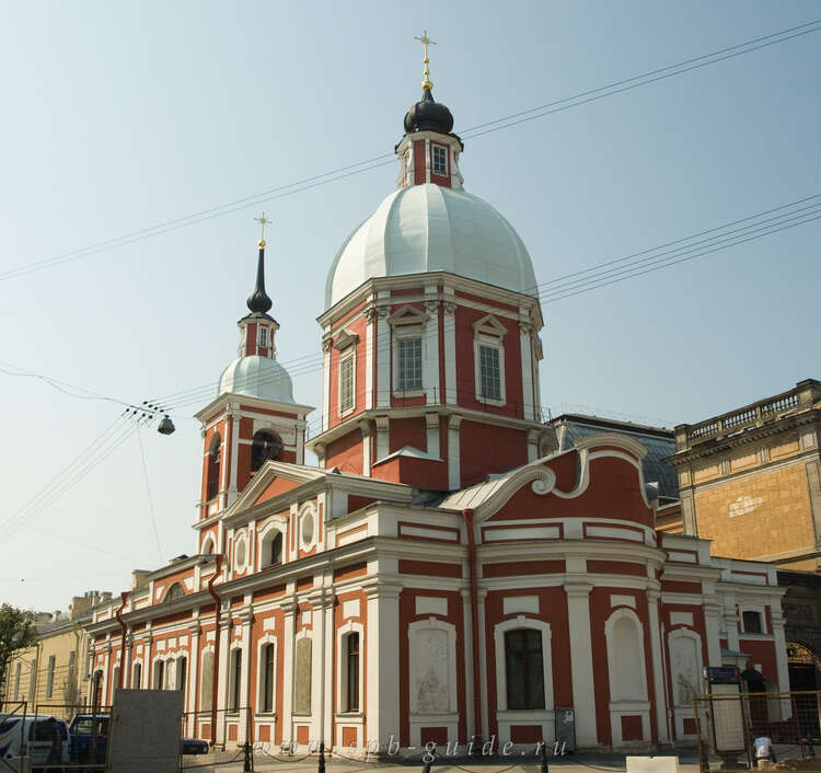 Пантелеймоновская церковь в санкт петербурге фото